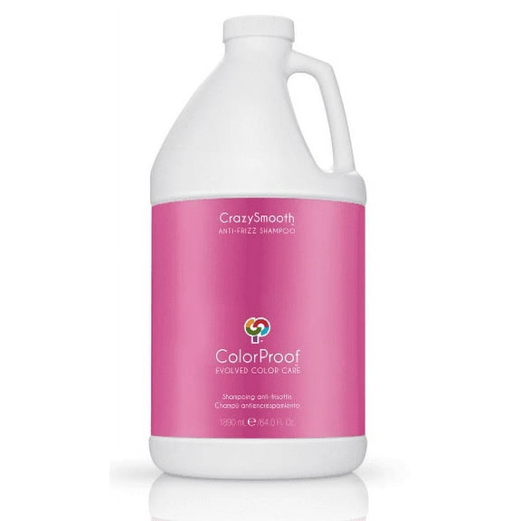 CrazySmooth Anti-Frizz Shampoo by ColorProof for Unisex - 64 oz Shampoo
