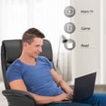 thumbnail image 3 of MCombo Recliner with Ottoman, Adult Faux Leather Living Room Chair with Adjustable Backrest and Ottoman, 3 of 9