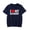 Navy Blue, variant on I LOVE MY BOYFRIEND Couple Text Valentine's Day Gift Top T-shirt Unisex Casual New Fashion Summer Short-Sleeved T-shirt