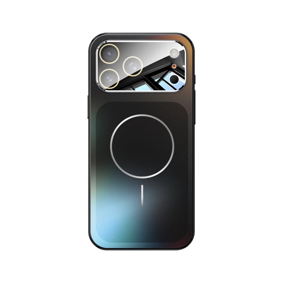 for iPhone 13 Magnetic Case, Compatible with Mag-Safe, Built-in Camera Lens Protector, Anti-Scratch Slim Lightweight Shockproof Hard Protective Phone Cover for iPhone 13, Black