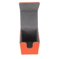 thumbnail image 1 of Boîte de 100 Porte-Cartes en Cuir PU, Résistant aux Rayures, à l'Usure, à la Fermeture, Adaptée pour le Rangement sur Table, Cadeau Idéal pour les Collectionneurs, 1 of 8
