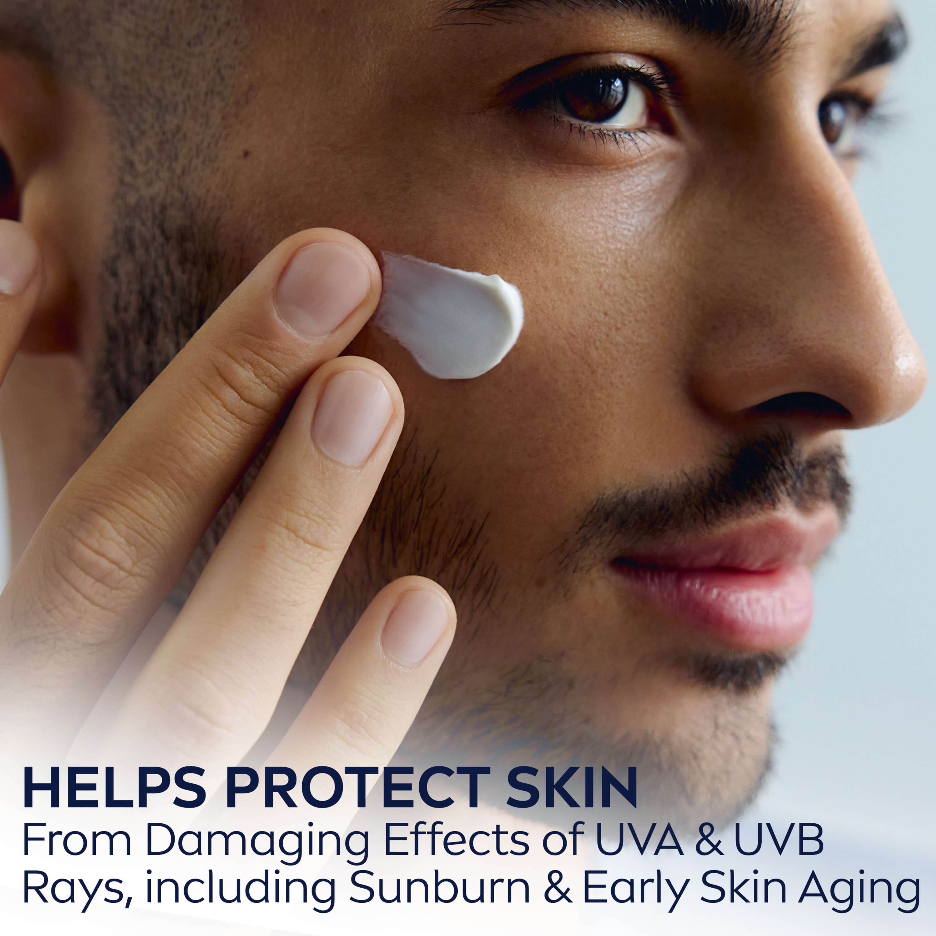 NIVEA MEN Sensitive Face Lotion with Broad Spectrum Sunscreen, SPF 15, 2.5 fl oz Tube - image 4 of 8