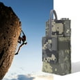 thumbnail image 4 of LJNYFDC Sac de Transport pour Talkie-Walkie Système MOLLE Imperméable Résistant aux Déchirures Bouton Pression Support de Randonnée à Main, 4 of 7