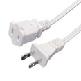thumbnail image 1 of Cable de extensión para uso en blanco, 15 pies, 2 puntas, calibre 18, 1 of 6