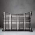 thumbnail image 3 of Creative Products Busy Plaid Gray 14 x 20 Indoor / Outdoor Pillow, 3 of 3