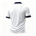 thumbnail image 3 of Zimjoy Men's USA Soccer Jersey Polo Shirts 2026 Country Team Short Sleeve Henley Fan International Football Polo Shirt Retro Streetwear Top Red L, 3 of 6