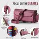 thumbnail image 5 of funda billetera para Samsung Galaxy A32 con Protección RFID, Ranuras para tarjetas, Pata de Cabra, Correa Desmontable-Funda para teléfono tipo Bandolera con Tapa de Cuero PU a prueba, 5 of 9
