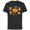 Black, variant on Holiday Christmas Gingerbread Cookie Heroes - Short Sleeve Cotton T-Shirt for Adults - Customized-Navy