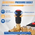thumbnail image 2 of Yeshouse Pressure Washer Pump, Parts Washer Pump, 4 Gpm – 1" Shaft Horizontal Plunger, Power Washer Pump Replacement Compatible with Simpson, Ryobi, Subaru, Craftsman 4400 Psi, 2 of 9