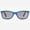 Blue, variant on Sunglasses with Readers for Men and Women - Reader Sunglasses - Retro Reading Sun Glasses with Built In Full Readers - Prato by VITENZI in Black 1.50