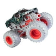 thumbnail image 3 of Monster Jam, Marvel Official Winter Solider Monster Truck, Die-Cast Vehicle, 1:64 Scale, Super Hero Kids Toys for Boys Ages 3 and up, 3 of 8