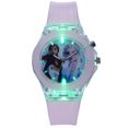 thumbnail image 1 of Watch luminous children's electronic watch silicone cartoon watch Frozen pink sisters, 1 of 1