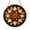 Stained Glass 5.9 Inch, variant on Vintage Inspired Floral Stained Glass Round Panel Window Hanging Elegant Home Accent