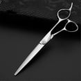thumbnail image 2 of Tijeras de peluquería profesionales VG10 de acero inoxidable de 6,5 pulgadas para barberos diestros., 2 of 5