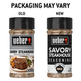 thumbnail image 3 of (4 pack) Weber Savory Steakhouse Seasoning Blend, 6.1 oz Bottle, 3 of 13