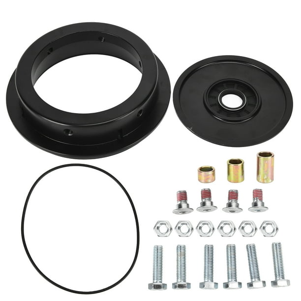 Brida de freno de tambor trasero de motocicleta de 13 cm, negra, para motor YBR CG GN GS GY6 125 150 CC