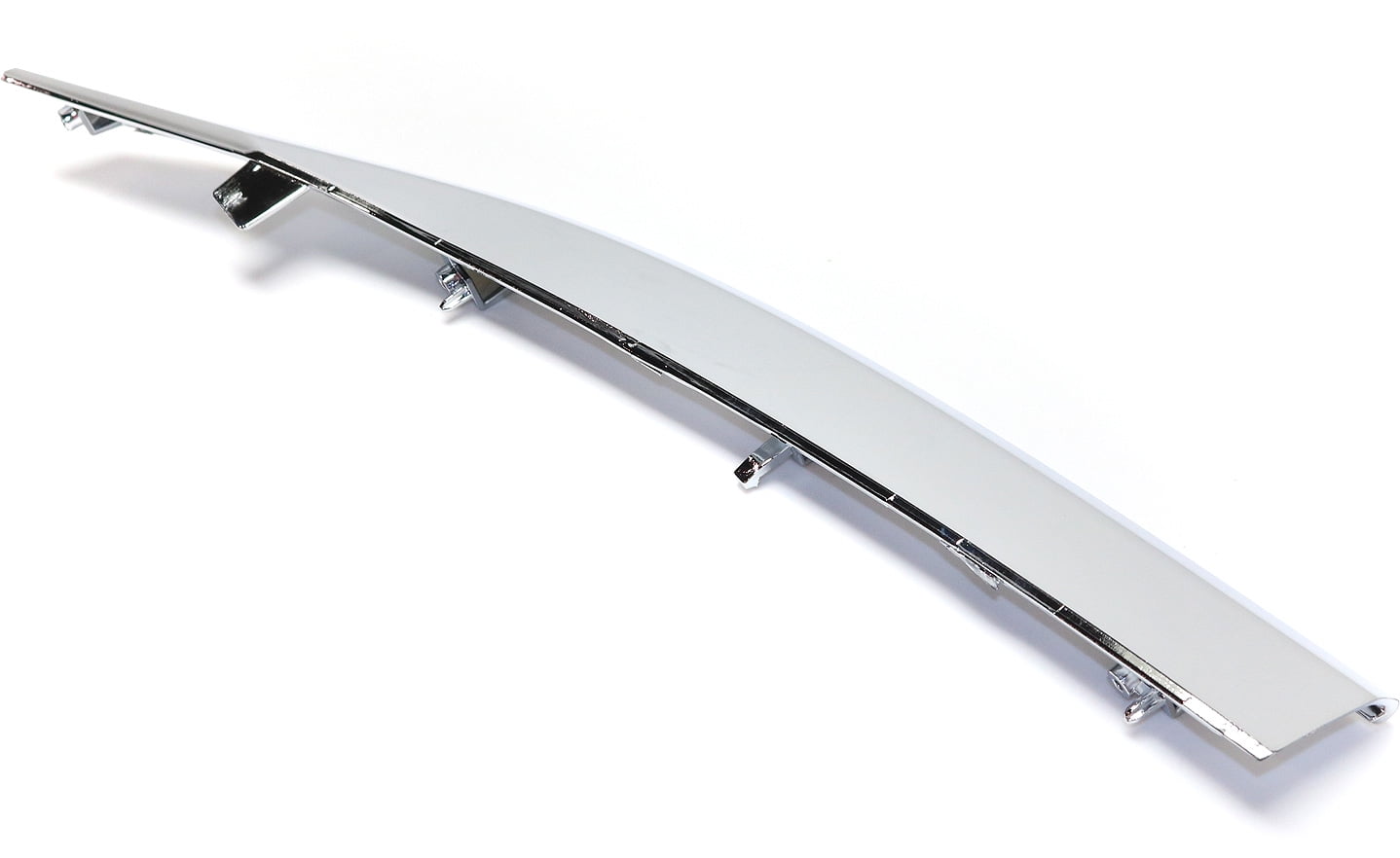 Grille Trim Compatible with 2015-2016 Honda CR-V Left Driver Side, Upper Chrome