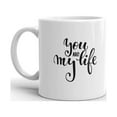 thumbnail image 2 of You are My Life Coffee Tea Ceramic Mug Office Work Cup Gift 11oz, 2 of 3