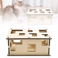 thumbnail image 1 of Wooden Cat Scratching Board For Cat Supplies Detachable Cat Stuffiness Toy Wear, 1 of 9