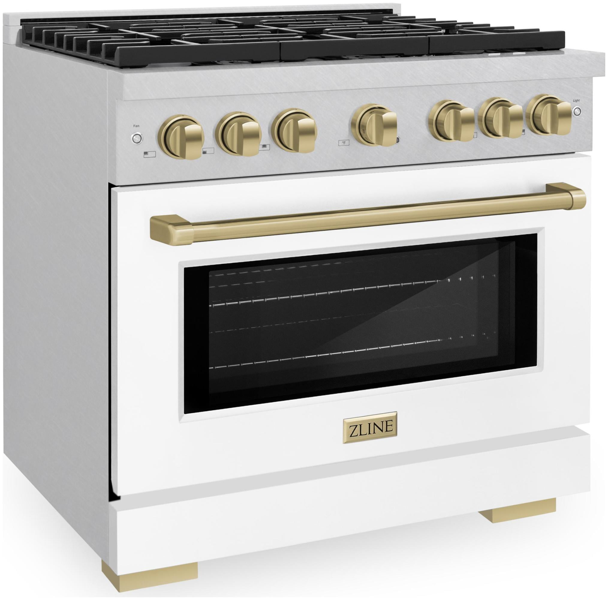 Zline Sgrsz-Wm-36-Cb Autograph Edition 36" Wide 5.2 Cu. Ft. Free Standing Fingerprint