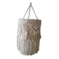 thumbnail image 4 of Cubierta de lámpara colgante jinwen decoración de luz tejida Estilo C 30cmx80cm, 4 of 8