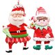 thumbnail image 1 of Árbol de navidad colgando muñeco de navidad santa claus con decoración de árbol de navidad adornos idea de regalo MFZFUKR CPB-SSW107-2, 1 of 5