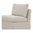 thumbnail image 5 of Moe's Home Collection Fable Slipcover Fabric Beige, 5 of 8