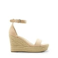 thumbnail image 2 of DREAM PAIRS Wedge Sandals for Women, Platform Open Toe Espadrilles Ankle Strap Ladies 3.66 Inch Heel Wedges - Cute Fashion Comfy Buckle Beach Vocation Dressy Summer Shoes, 2 of 7