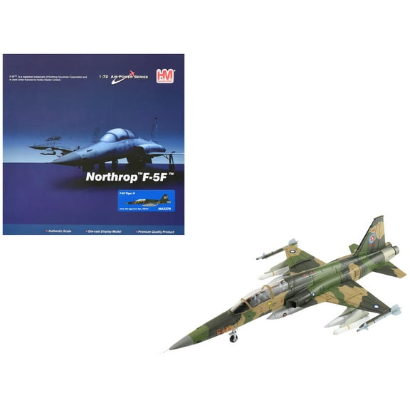 Northrop F-5F Tiger II Aircraft "46th Aggressor Squadron" Republic of China Air Force 1/72 Diecast Model by Hobby Master