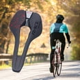 thumbnail image 2 of Bicycle Saddle Breathable Comfortable Hollow RACEWORK Lightweight Road Bike Soft Saddle for Cycling, 2 of 7