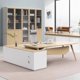 thumbnail image 5 of Low Price Household Computer Desks Upgrade Student Executive Storage Computer Desks Gaming Office Escritorios Modern Furniture My Lux Decor Round, 5 of 14