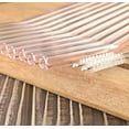 thumbnail image 4 of Glass Straws, 10 Pcs Reusable Glass Drinking Straws, Size 8''x8 MM, Including 10 Bent with 2 Cleaning Brush, Pink Glass Straws Reusable, 4 of 6