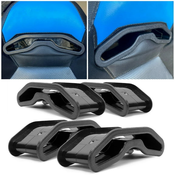 Kojem Through Bezel, Seat Belt Pass Through Bezel Insert for 2014-2019 UTV Polaris RZR XP 1000 900 S XC General (4 PCS)