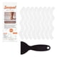 thumbnail image 1 of Kearding Paquete de 24 pegatinas de ducha para bañera, tira autoadhesiva antideslizante en forma de S para bañera, baño, inodoro, alfombrilla Juegos de accesorios de baño, 1 of 6