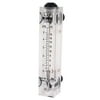 Unique Bargains LZT M-15 1/2BSP Thread 0.5-5GPM Water Liquid Flow Measuring Panel Type Flowmeter