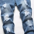 thumbnail image 4 of RUTAYY Toddler Boys Skinny Fit Ripped Distressed Fashion Kids Denim Jeans Trousers Leisure Pants, 4 of 9