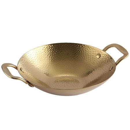 

PATKAW Stainless Steel Dry Pot Practical Cooking Pot Kitchen Outdoor Cooking Utensil