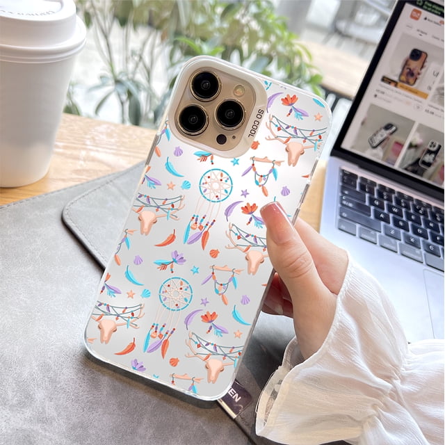 "Mejora el estilo y la protección de tu iPhone con una llamativa funda para teléfono con gráficos de dibujos animados"