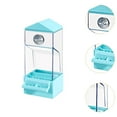 thumbnail image 6 of Vaveren Less Mess Bird Feeder Clear Less Mess for Small to Medium Birds Parakeet Canary blue, 6 of 8