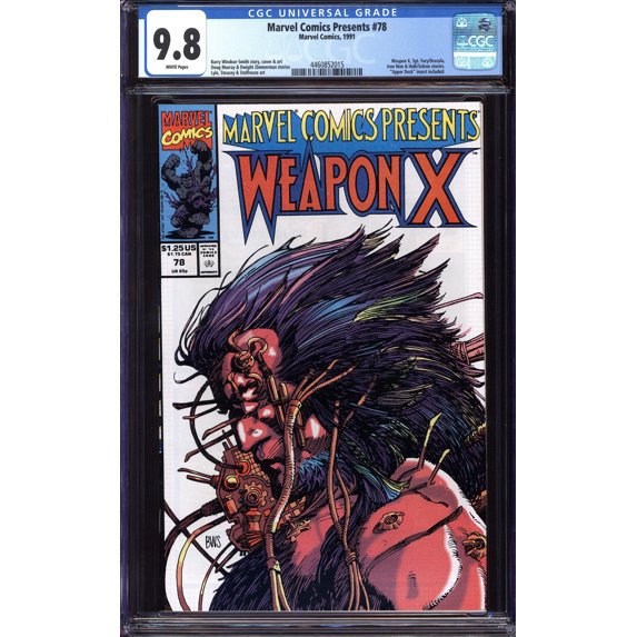 Marvel Comics Presents #78 - CGC 9.8 Comic Book