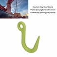 thumbnail image 3 of Large Opening Lifting Hook, Wide Application 2T Load Bearing High Temperature Quenching Treatment Crane Hook Sturdy Plastic Spraying   For Construction, 3 of 8