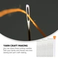 thumbnail image 2 of Baweave Tapestry Plastic Needles Needles for Sewing Compact Yarn Needle Embroidery Needles Yarn Needles Convenient Sewing Needle to Weave  Stainless Steel, 2 of 6