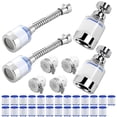 thumbnail image 1 of Purificador de agua, Filtro de agua para llave, Filtro de montaje de llave giratorio de 360 grados con 25 Elementos Filtrantes, 2 Modo de Flujo de Agua (Combinación de Elementos Filtrantes), 1 of 4