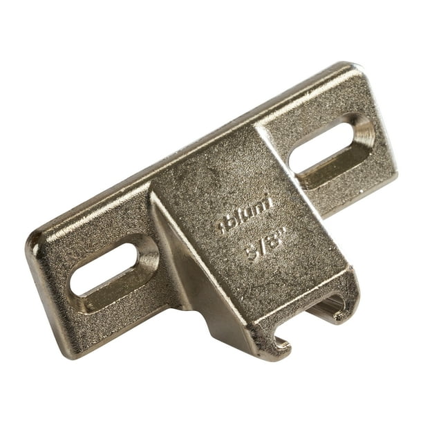 Blum 11/8" Overlay Edge Mount Mounting Plate For Compact 33 Hinges