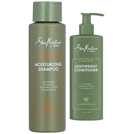 SheaMositure Shampoo and Conditioner Mens 15 oz ea