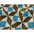 thumbnail image 4 of oneOone Viscose Jersey Fabric Triangle|Parallelogram & Square Geometric Print Fabric By The Yard 60 Inch Wide, 4 of 4