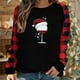 thumbnail image 1 of Puntoco, camiseta de manga larga suelta con cuello redondo y estampado informal a la moda de verano para mujer, blusa, Jersey Puntoco Puntoco-1836, 1 of 8