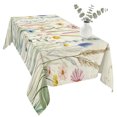 thumbnail image 2 of Spring Floral Table Cloth Waterproof Tablecloths, Summer Farmhouse Vintage Botanical Tablecloth Dining Table Cover for Kitchen Party Tabletop Outdoor, Rectangle Tablecloth 60x120 Inch, 2 of 9