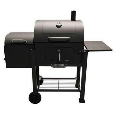 11 in. Vista Barbecue Charcoal Grill with Offset Smoker