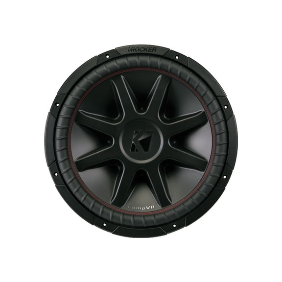 Restored Kicker 43CWR84 CompR 8 Inch 4 Ohm 300 Watt RMS Power Car Audio Sub Subwoofer